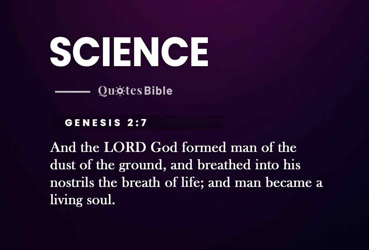 Science Verses From The Bible Empowering Perspectives Finding Harmony In Science And Scripture
