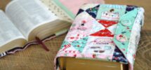 Scripture Cover Tutorial Featuring Vintage Market From Riley Blake Designs
