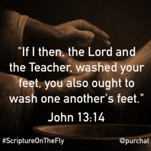 Scripture On The Fly Maundy Thursday The Sojourner Priest