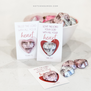 Scripture Valentines Free Printable Bible Verses