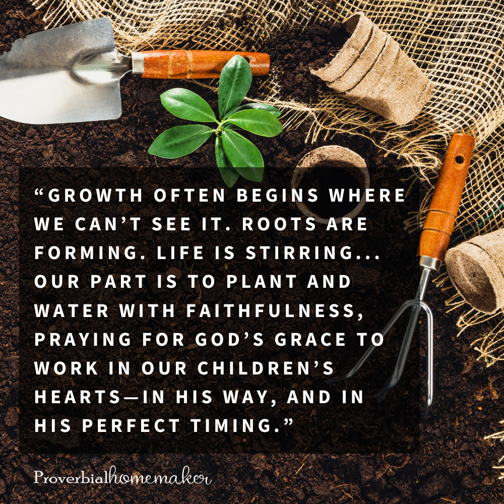 Seeds Weeds And Waiting On The Lord Parenting Lessons From The Garden