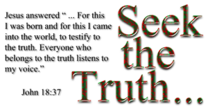 Seek The Truth Openclipart