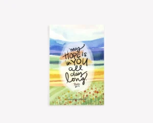 Set Of Six 4 6 Bible Verse Postcards Strengthen My Soul