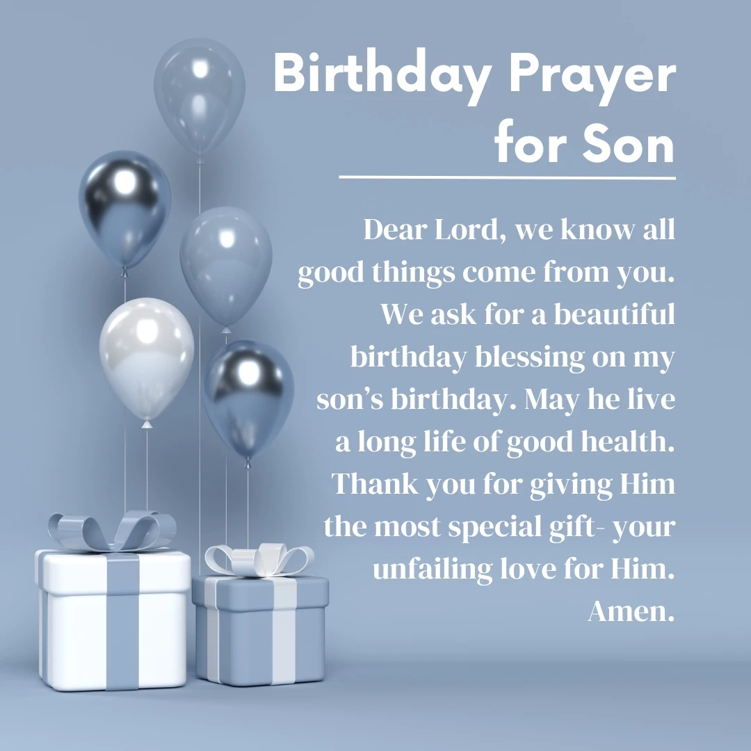 Short Yet Meaningful Birthday Prayers For Sons Pray With Confidence