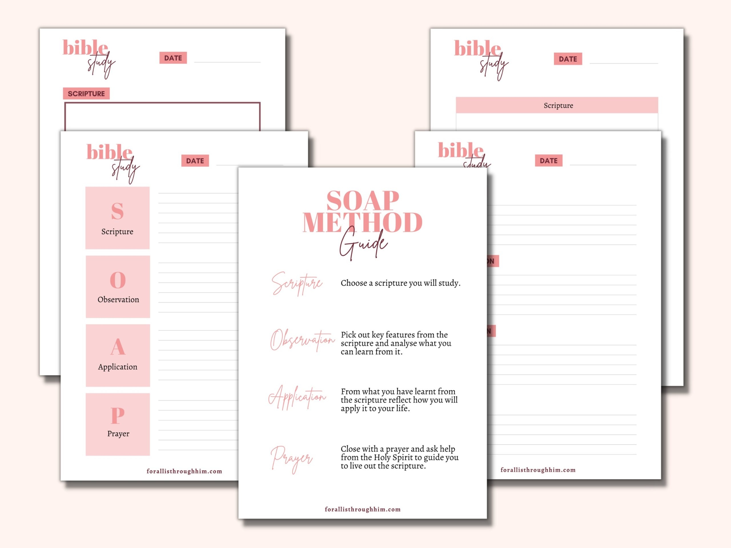 Bible Study Guide Free Printable