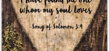 Song Of Solomon 3 4 Bible Verse Wall Print Guyana Ubuy