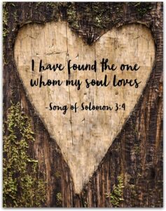 Song Of Solomon 3 4 Bible Verse Wall Print Guyana Ubuy