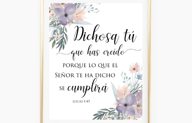 Spanish Bible Verse Print Printable Wall Art Bible Verse Quote Spanish Etsy