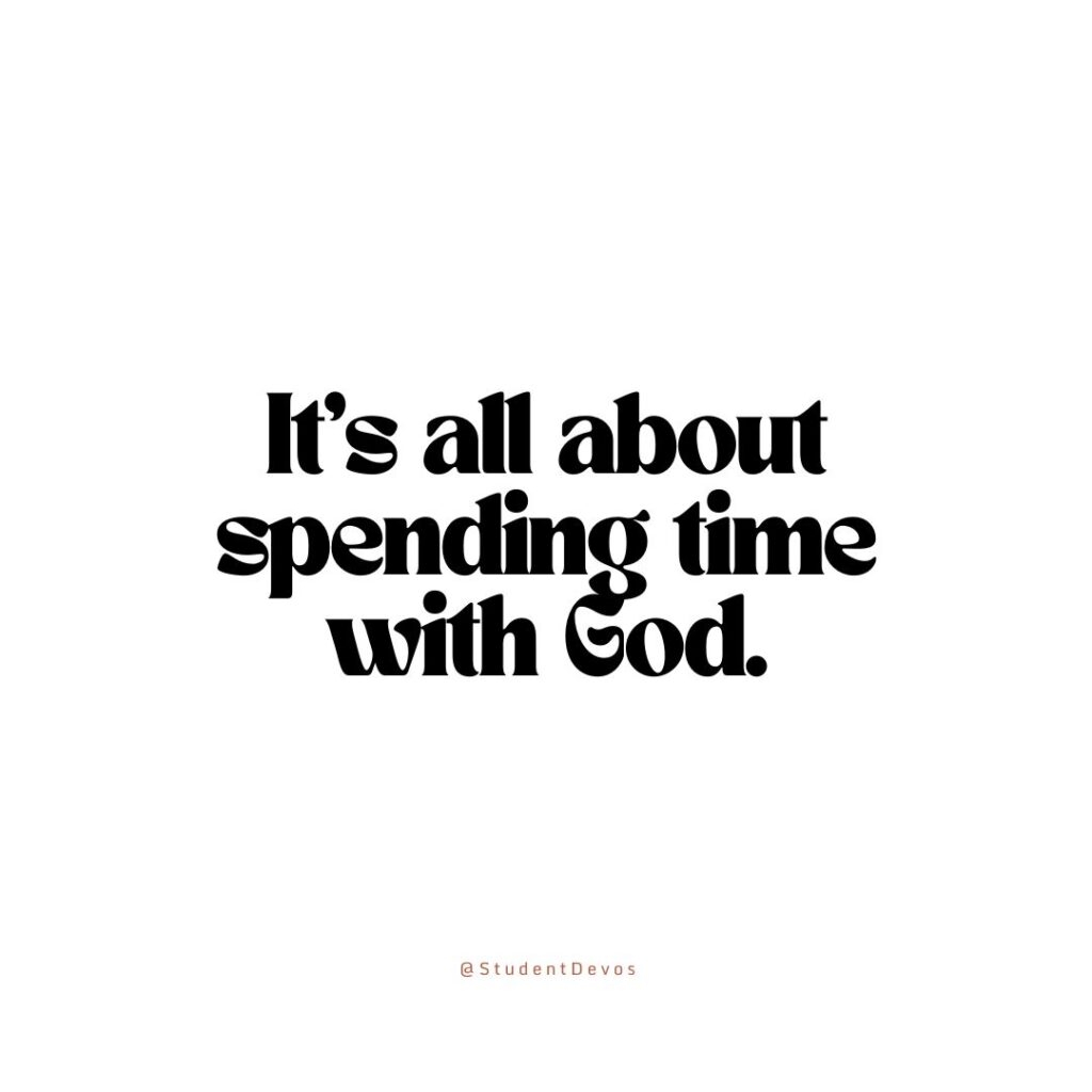 Spending Time With God Devotions For Teenagers And Youth
