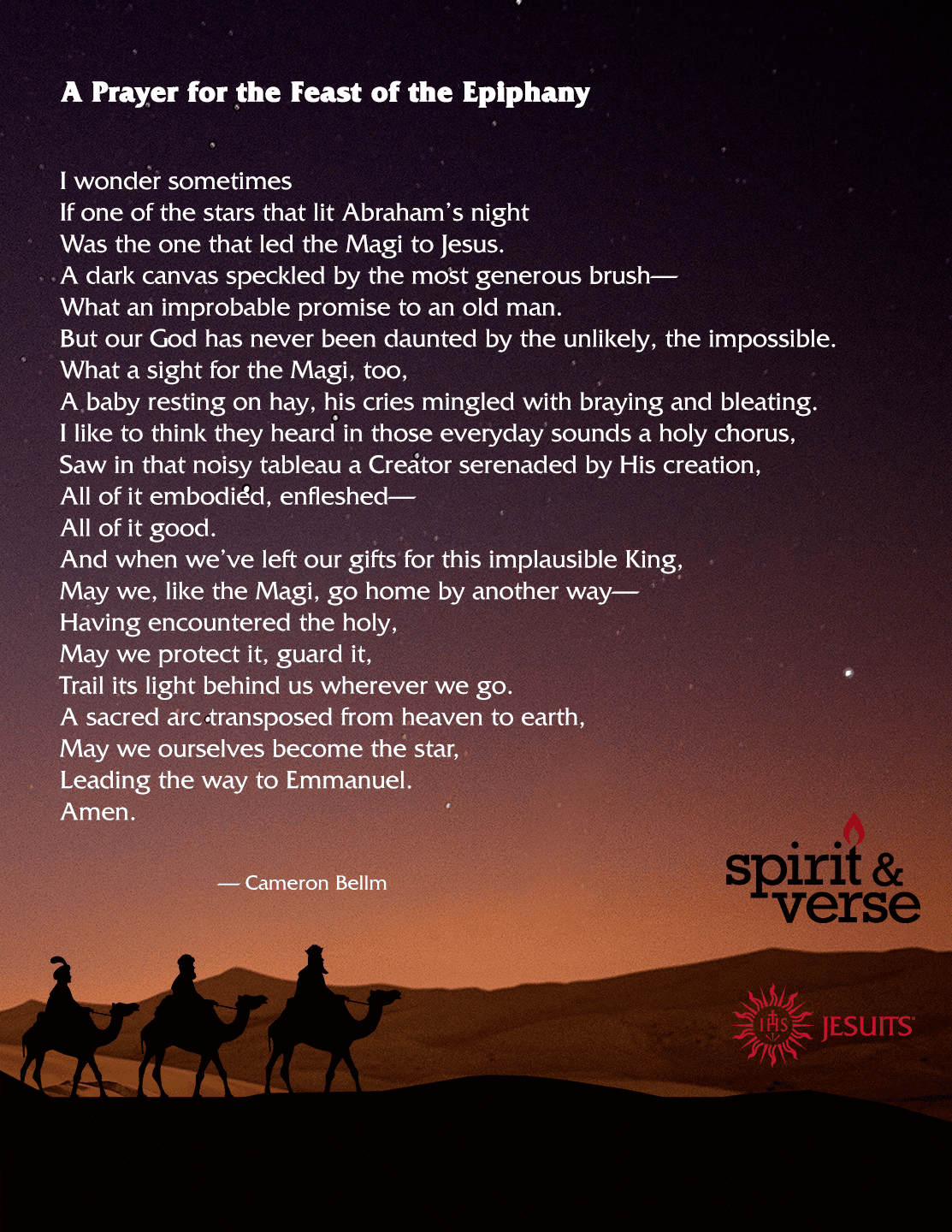 Spirit Verse The Feast Of The Epiphany Jesuits
