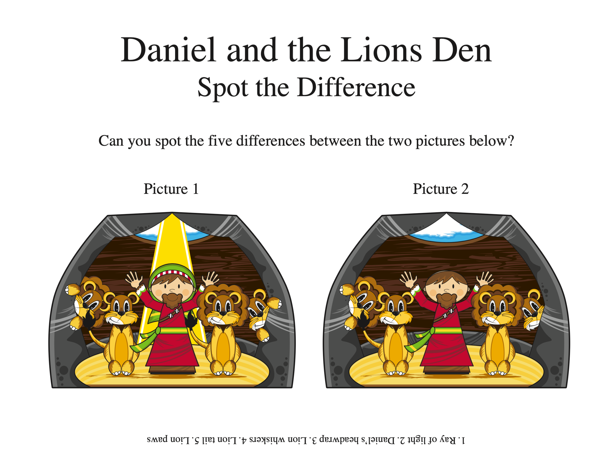Spot The Difference Bible Edition Children s Ministry Deals