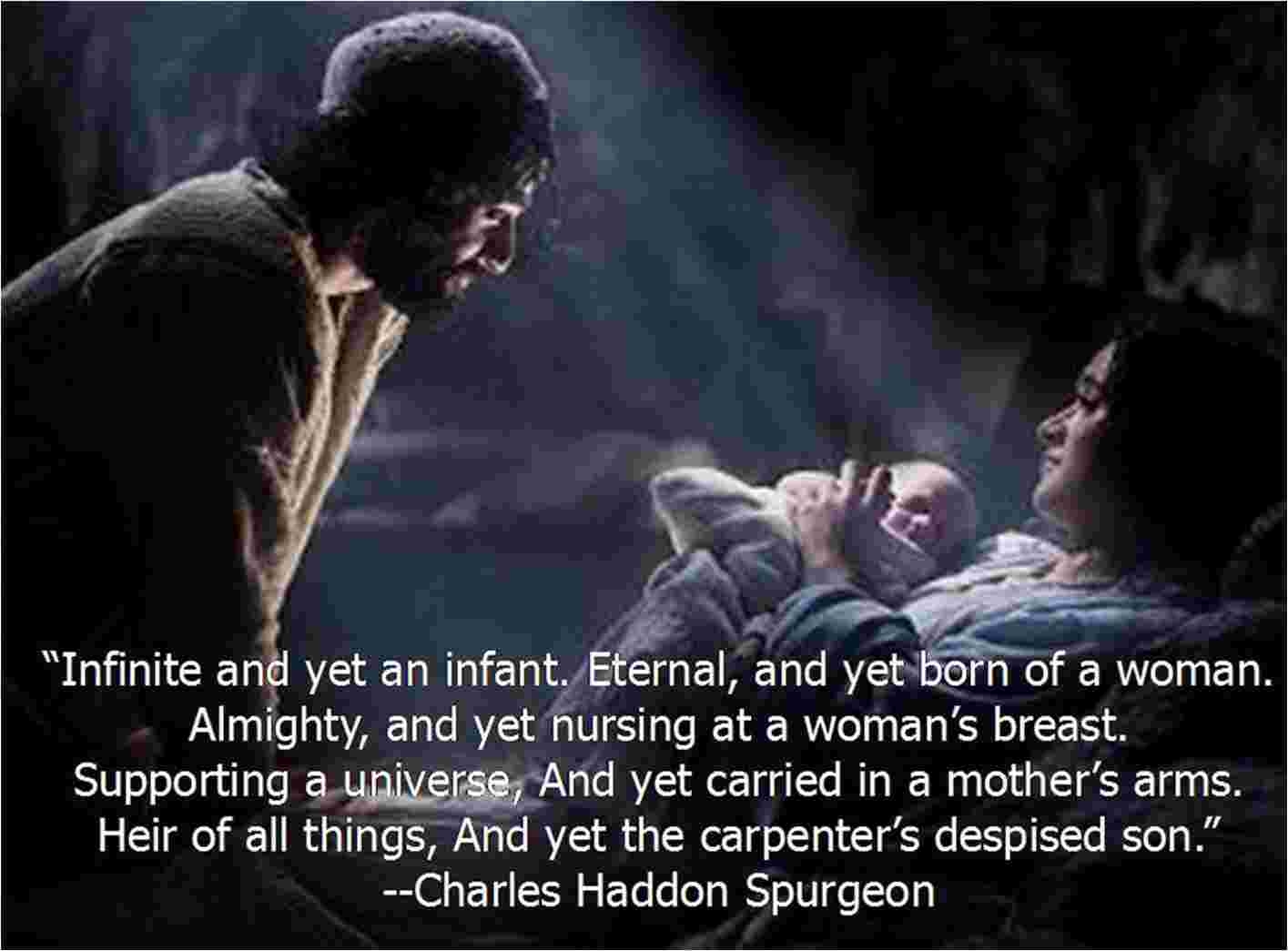 Spurgeon On Jesus Birth Living By Faith Blog Living By Faith Blog