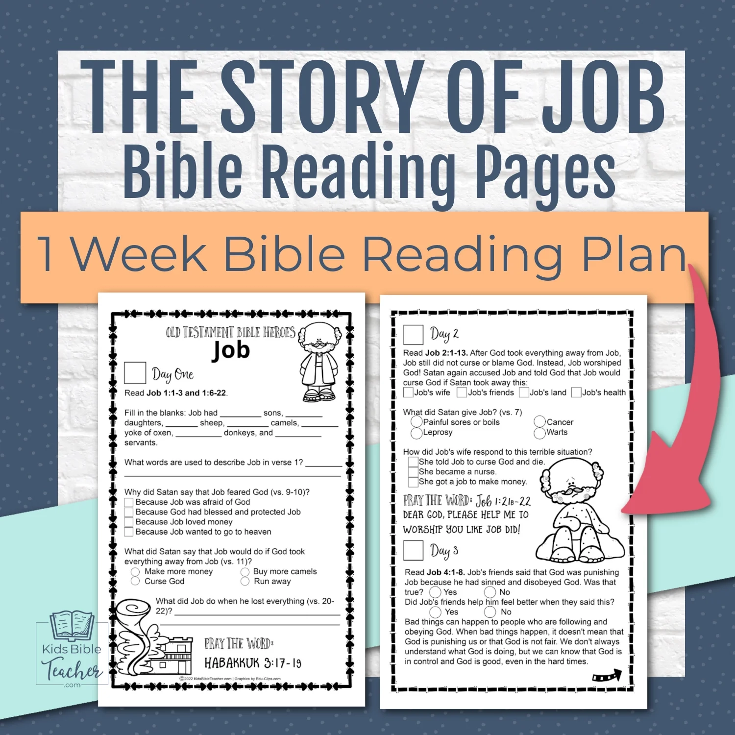 Free Printable Bible Study On Job
