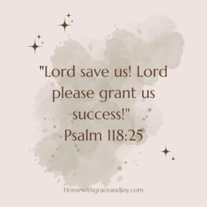 Success Scriptures For The Year Home With Grace And Joy