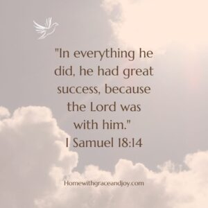 Success Scriptures For The Year Home With Grace And Joy