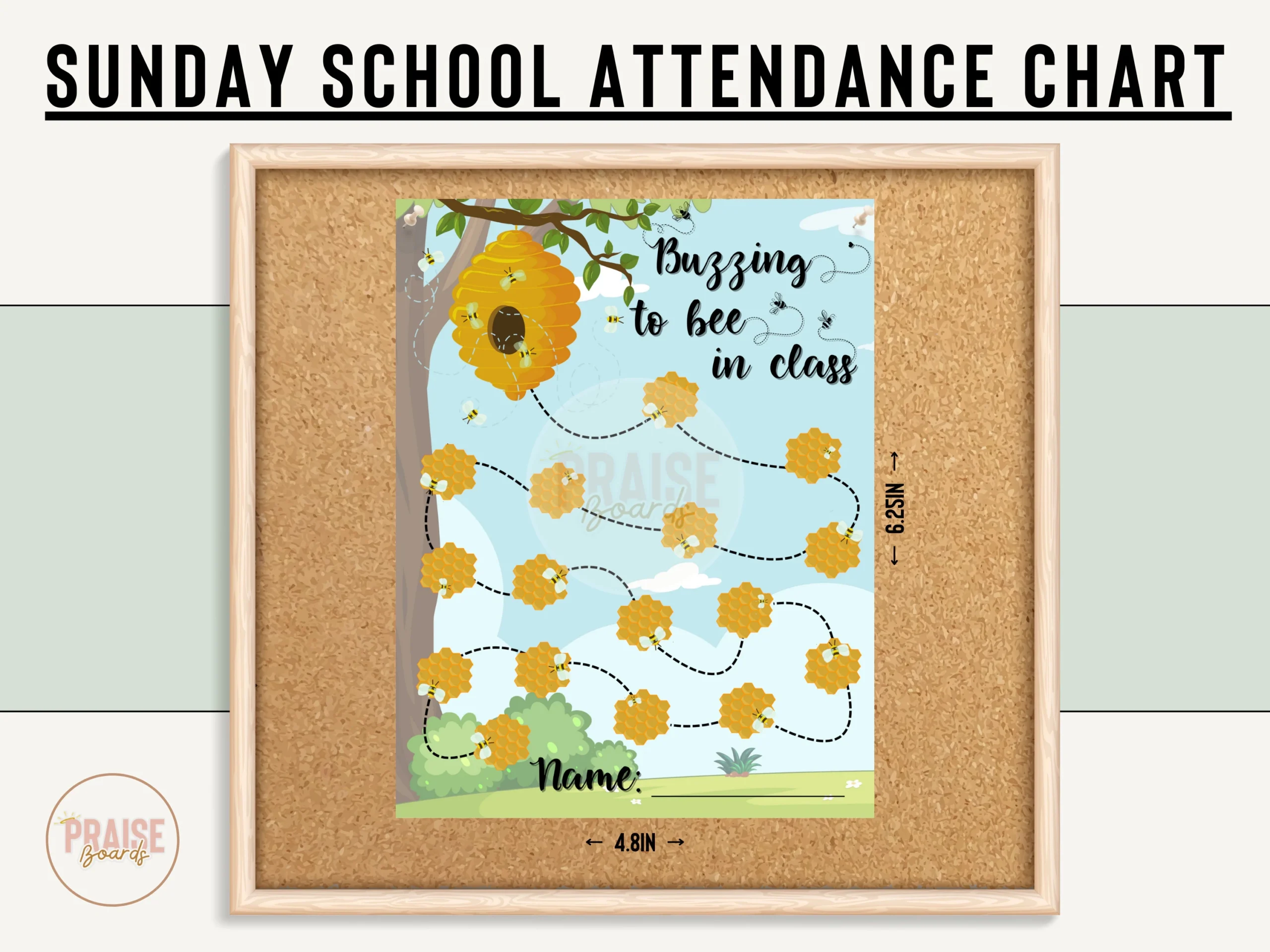 Sunday School Attendance Sheet Attendance Chart Sunday School Printable Attendance Tracker Attendance Chart Church Attendance Sticker Etsy Israel