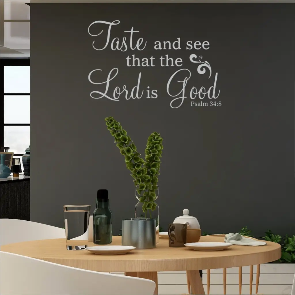 Bible Quotes For Dining Room