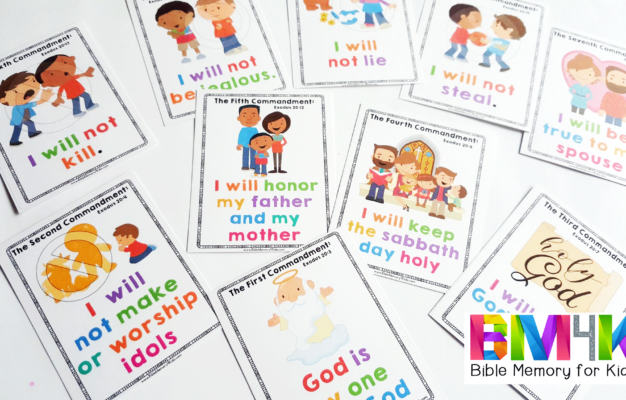 Ten Commandments For Kids