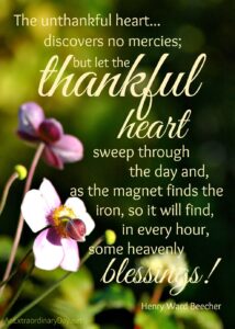 Thankful Thursday Thankful Heart Quote And Printable An Extraordinary Day