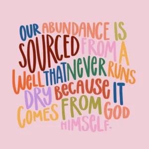 The Abundance Mindset Wheat And Honey Co