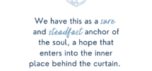 The Anchor Of Our Souls Scripture For Anxiety And Worry