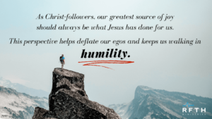 THE DANGER OF SPIRITUAL PRIDE Right From The Heart Marietta GA