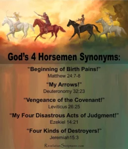 The Four Horsemen Of The Apocalypse Revelation 6