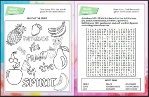 The Fruit Of The Spirit Galatians 5 16 26 Printable Bible Lesson S Sunday School Store