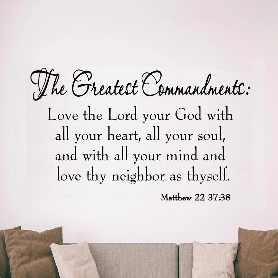 Bible Quote Love Thy Neighbour