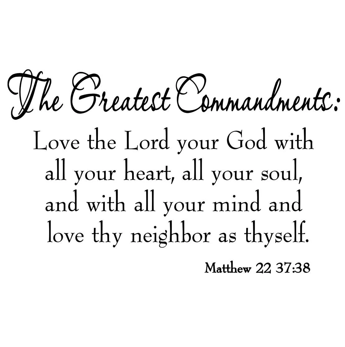 The Greatest Commandments Love Thy Neighbor Wall Decal Bible Scripture Wall Art VWAQ 617 V1 Etsy Canada The Greatest Commandments Love Thy Neighbor Wall Decal Bible Scripture Wall Art VWAQ 617 V1 Etsy Canada