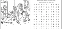 The Ministry And Miracles Of Jesus Matthew 9 9 13 18 26 Printable B Sunday School Store