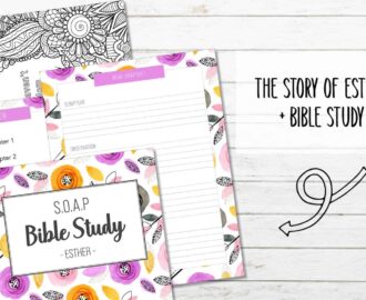 The Story Of Esther FREE Bible Study My Printable Faith