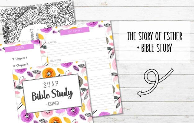 The Story Of Esther FREE Bible Study My Printable Faith