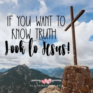 The Truth Will Set You Free