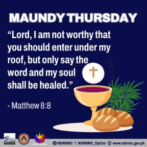 This Maundy Thursday Let Us Reflect On How Christ Serves His Apostles During The Last Supper May This Be A Reminder For Us To Live With Humility And Selflessness Considering The Needs