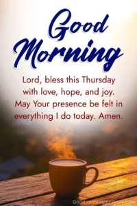 Thursday Blessings Uplifting Good Morning Prayers Verses GIFs Good Morning Prayers