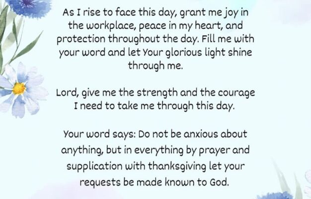 Thursday Morning Prayer And Blessings ChristiansTT