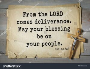 Top 1000 Bible Verses Psalmsfrom Lord Comes Stock Photo 485319376 Shutterstock