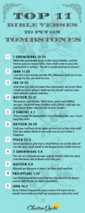 Top 11 Bible Verses To Put On Tombstones ChristianQuotes info