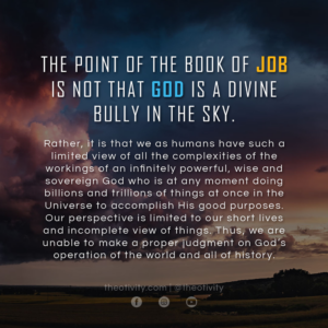 Understanding Wisdom Literature Job THEOTIVITY