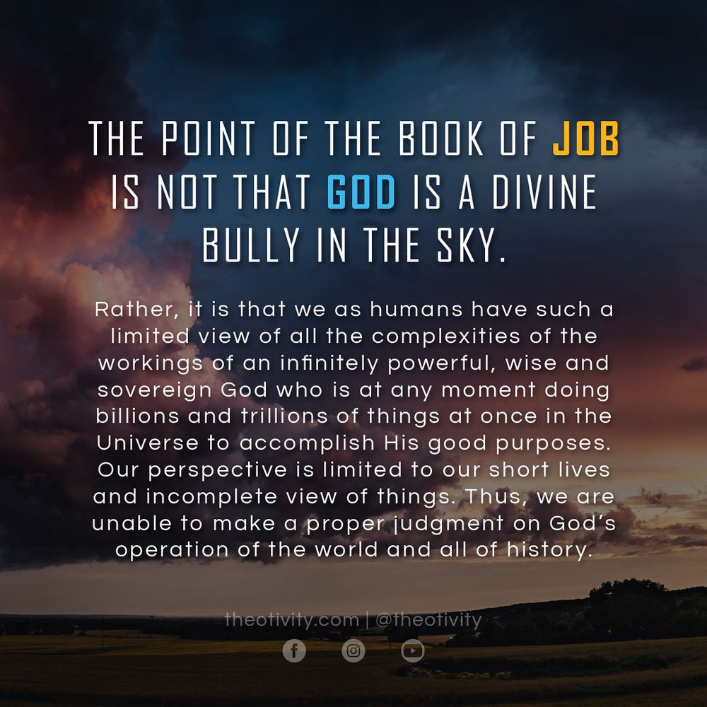 Understanding Wisdom Literature Job THEOTIVITY