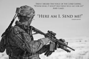 US Army Soldier With Bible Verse Of Isaiah 6 8 Digital Print jpg File inspirational Art motivational Art christian Art Etsy