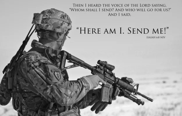 US Army Soldier With Bible Verse Of Isaiah 6 8 Digital Print jpg File inspirational Art motivational Art christian Art Etsy Israel