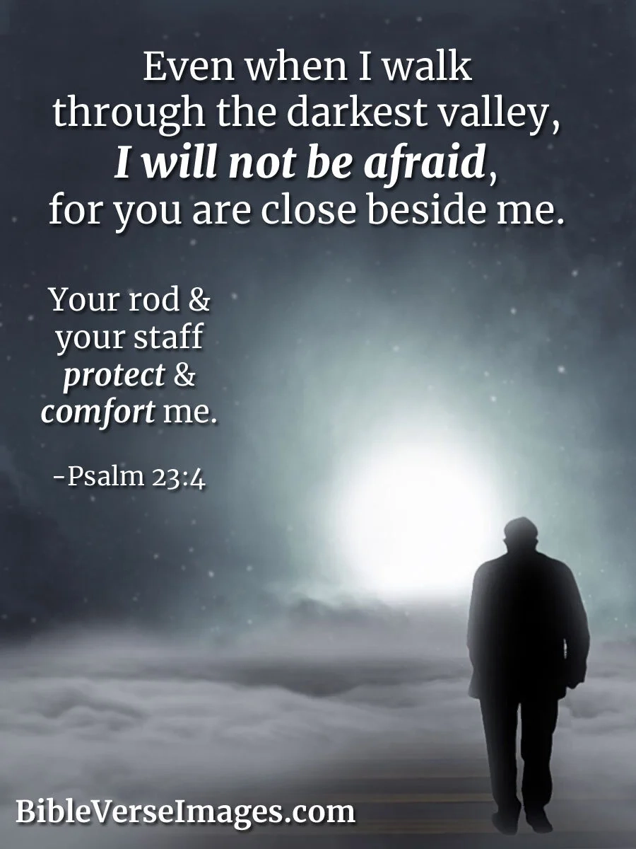 Valley Of Death Bible Quote