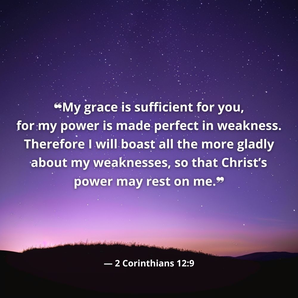 Bible Quotes About Weakness