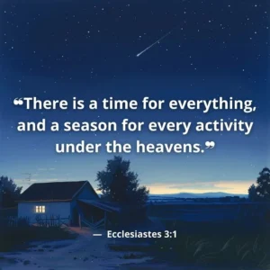 Verse Of The Day Ecclesiastes 3 1