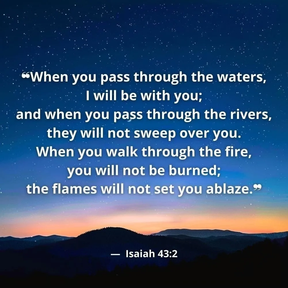  Verse Of The Day Isaiah 43 2