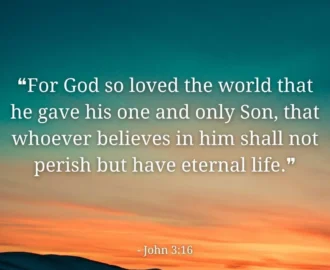 Verse Of The Day John 3 16