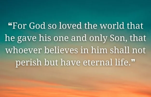 Verse Of The Day John 3 16