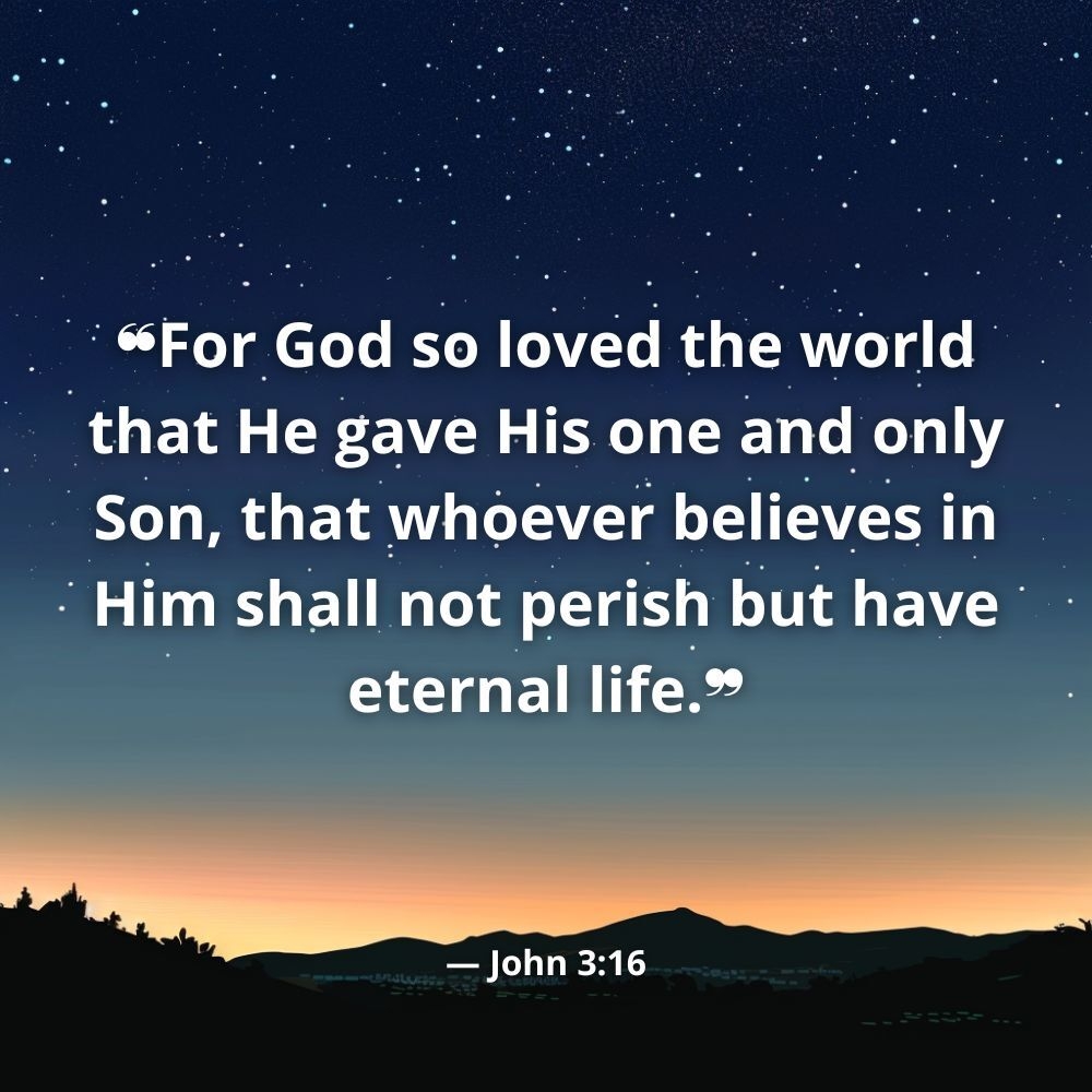  Verse Of The Day John 3 16